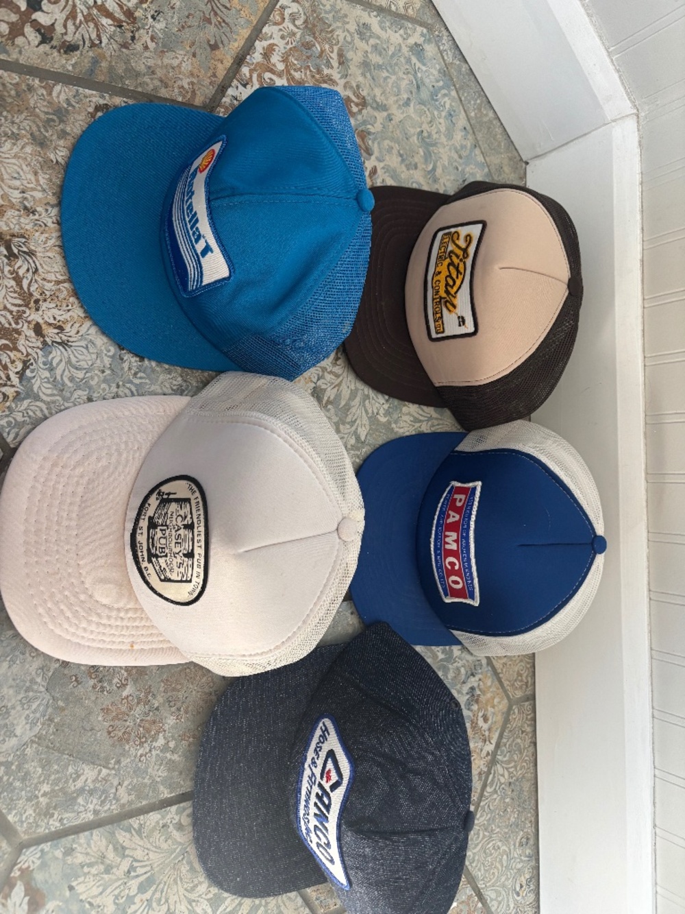 Vintage trucker hats